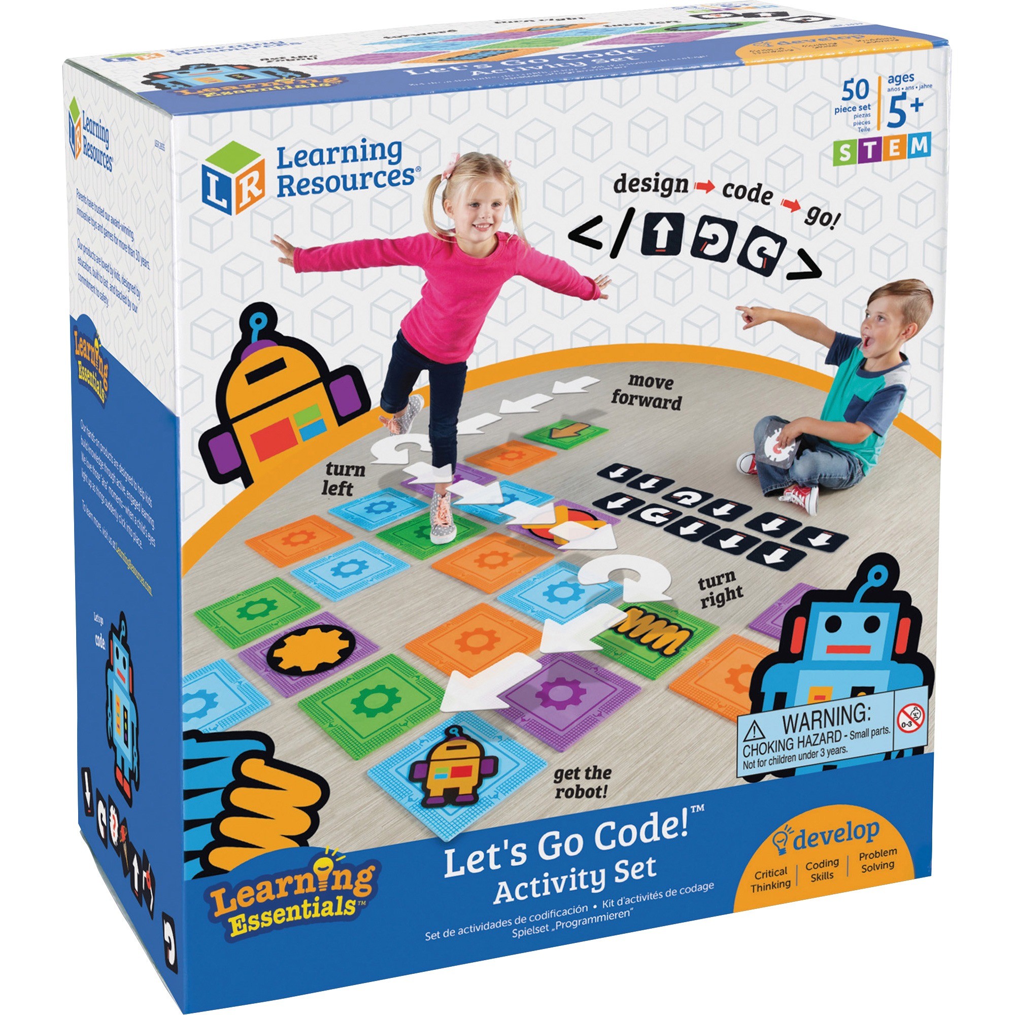 Learning Resources Ages 5 Let's Go Code Activity Set